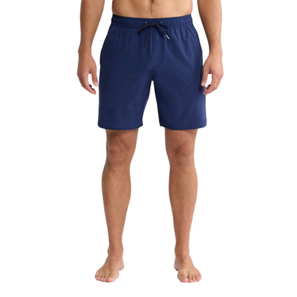 Fair Harbor The Bungalo 5 Inch Swimsuits in Blue Color