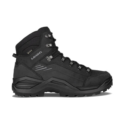 Lowa Renegade Evo GORE-Tex Mid Nrrw Boots in Black Color