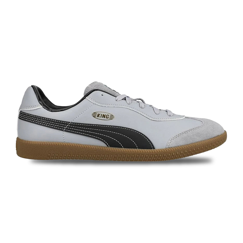 Puma King 21 It Soccer Cleats in Grey Color