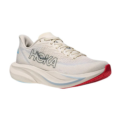 Hoka W Mach 7 Running Shoes in White Color