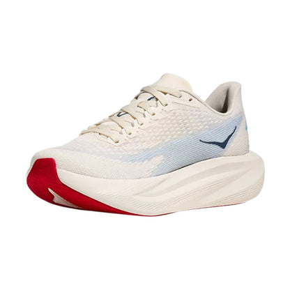 Hoka W Mach 7 Running Shoes in White Color