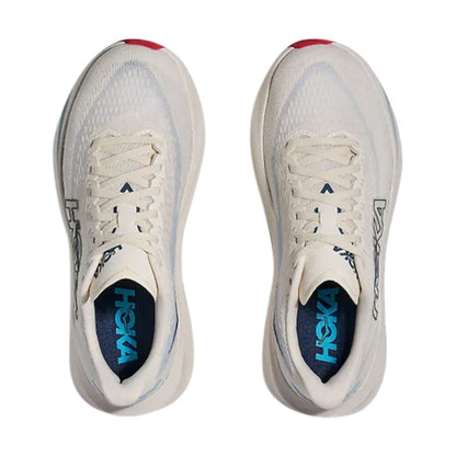 Hoka W Mach 7 Running Shoes in White Color