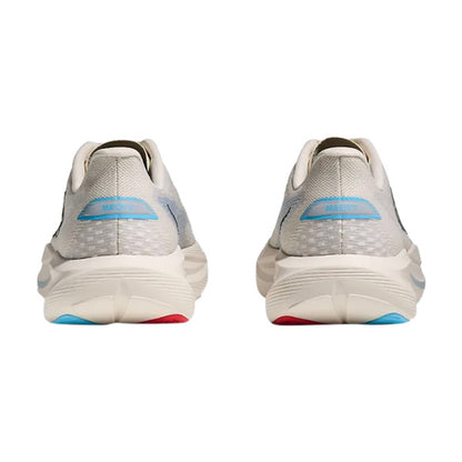 Hoka W Mach 7 Running Shoes in White Color