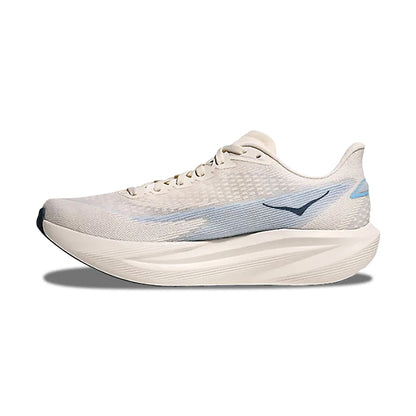 Hoka M Mach 7 Running Shoes in White Color