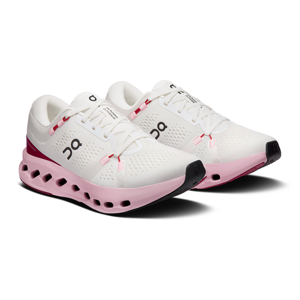 On W Cloudsurfer 2 Running Shoes in White Color