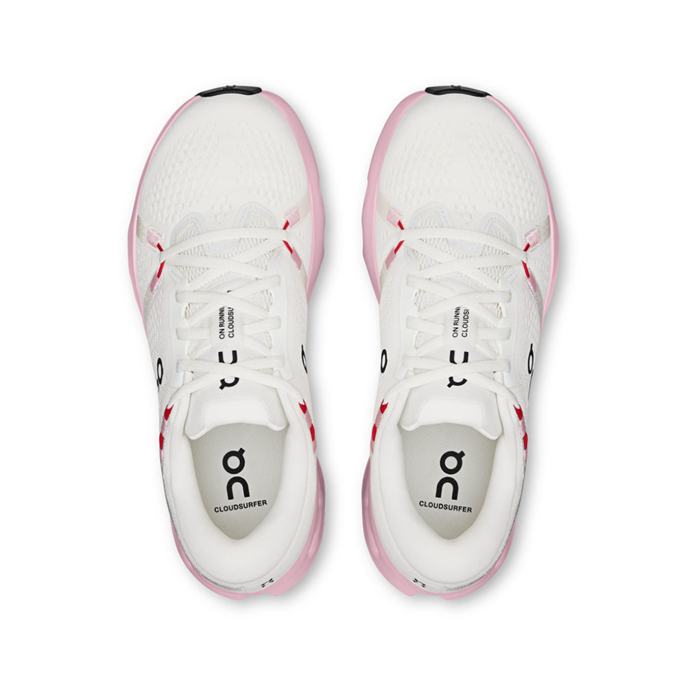 On W Cloudsurfer 2 Running Shoes in White Color