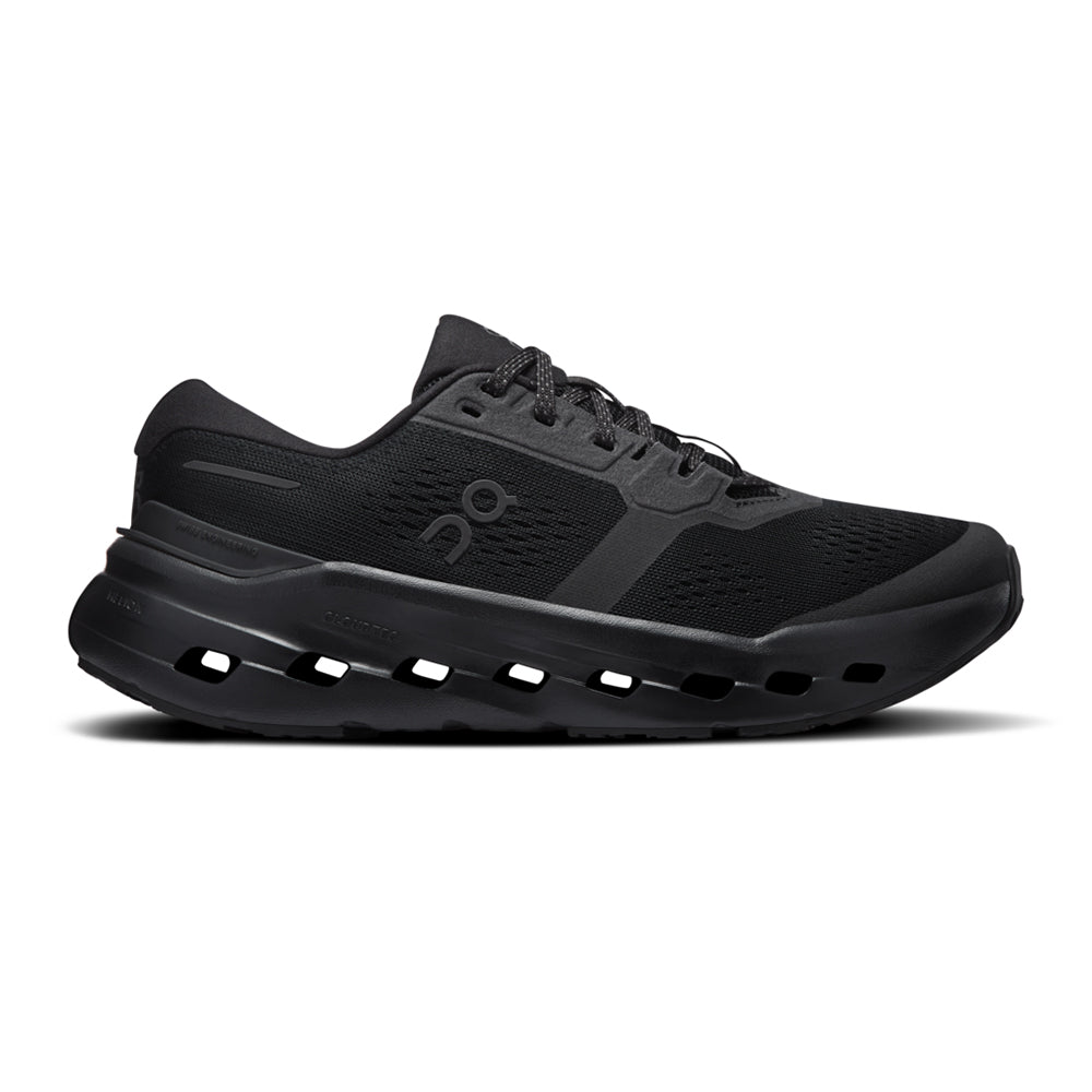 On W Cloudrunner 3 Running Shoes in Black Color