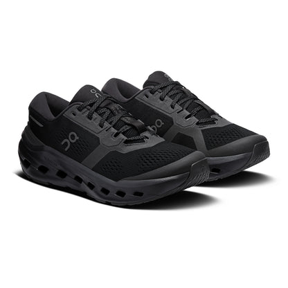 On W Cloudrunner 3 Running Shoes in Black Color