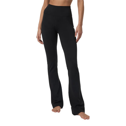 Vuori Allthefeels Slim Flare Tights in Black Color
