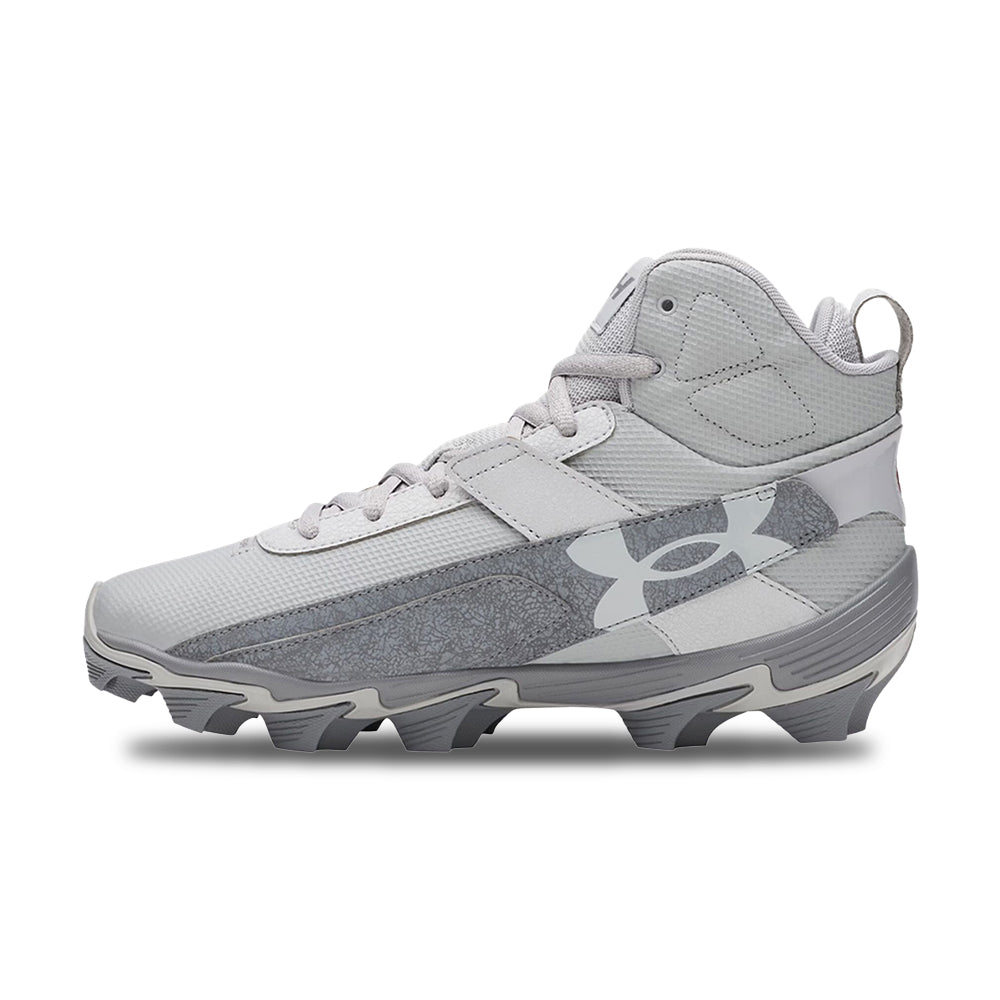 Under Armour Ua Harper 10 Rm Baseball Cleats in Grey Color