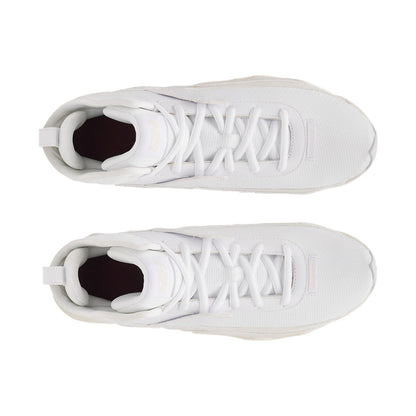 Under Armour Ua Harper 10 Rm Baseball Cleats in White Color