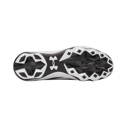 Under Armour Ua Spotlight Mid Baseball Cleats in Black Color