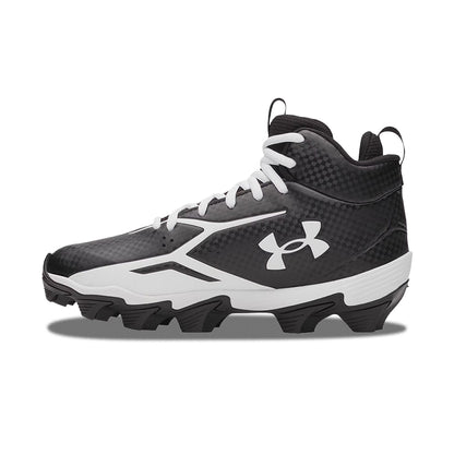 Under Armour Ua Spotlight Hammer Jr. Football Cleats in Black Color