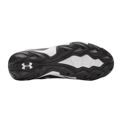 Under Armour Ua Spotlight Hammer Jr. Football Cleats in Black Color