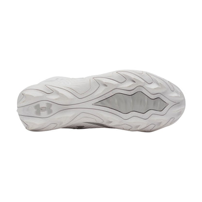 Under Armour Ua Spotlight Hammer Jr. Football Cleats in White Color