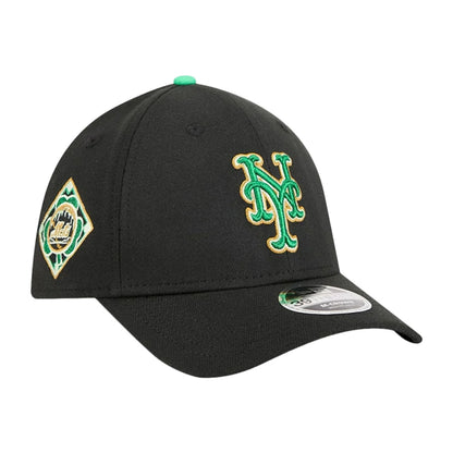 New Era new york mets Mlb26 St.Pats 39THIRTYMc Fan Apparel in Black Color