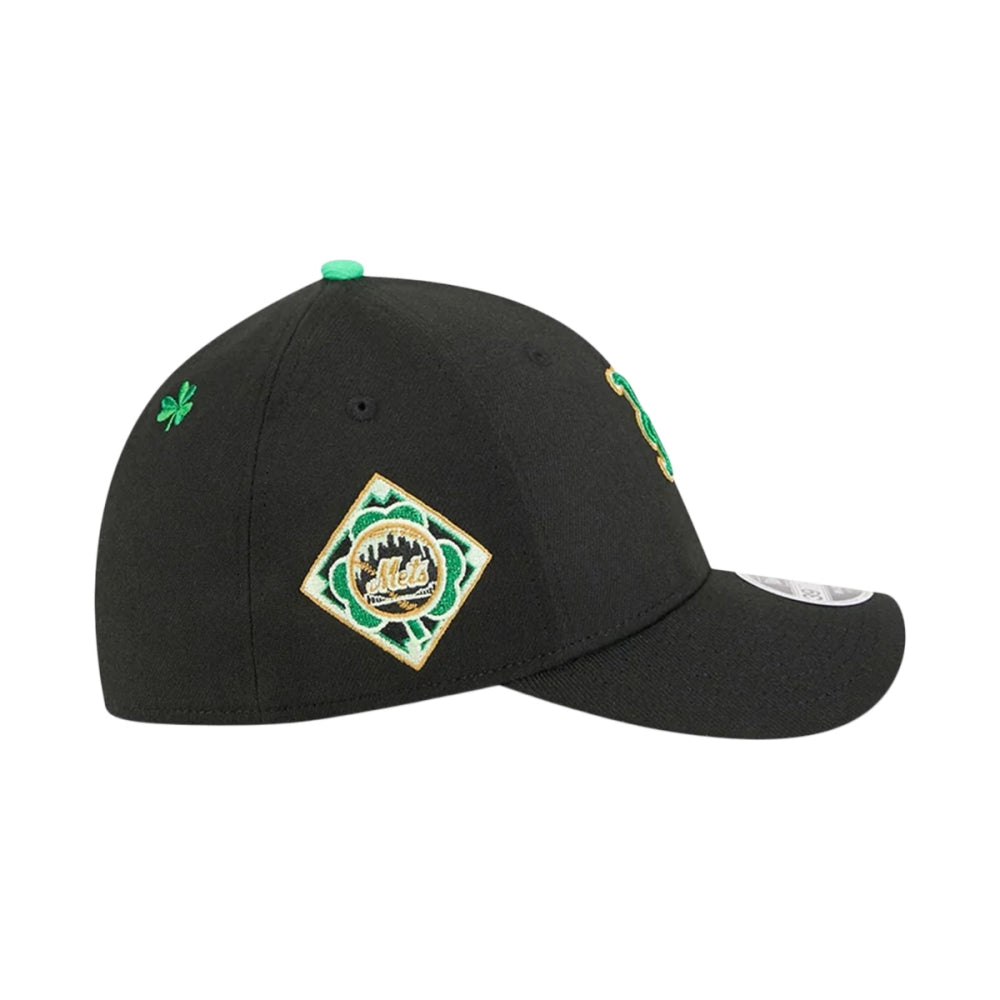 New Era new york mets Mlb26 St.Pats 39THIRTYMc Fan Apparel in Black Color