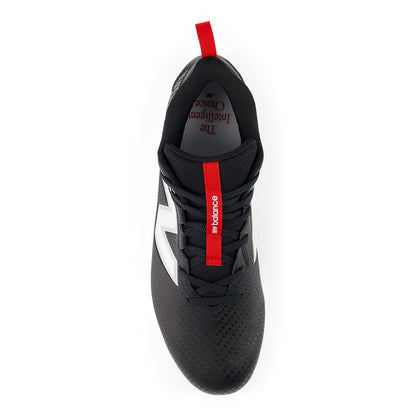 New Balance Rush V5 Mid Lacrosse Cleats in Black Color