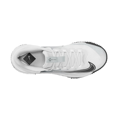 Nike Alpha Huarache elite 4 Trf Softball Cleats in White Color