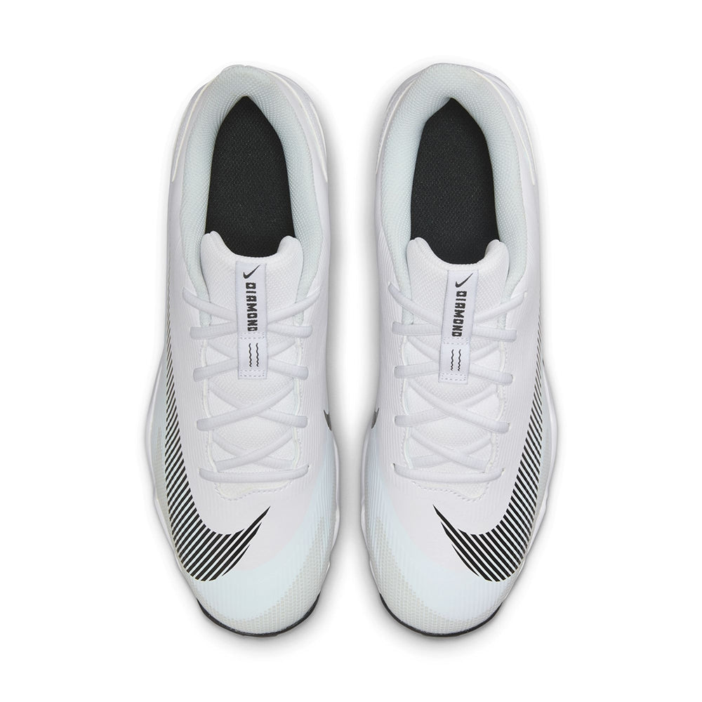 Nike Diamond Fly Keystone Baseball Cleats in White Color