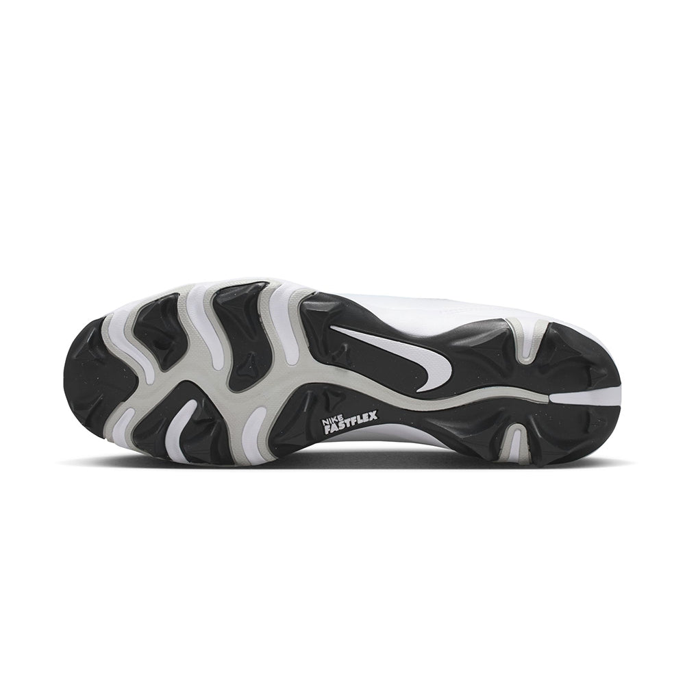Nike Diamond Fly Keystone Baseball Cleats in White Color