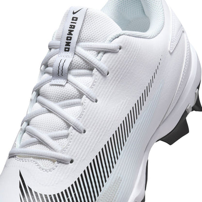 Nike Diamond Fly Keystone Baseball Cleats in White Color