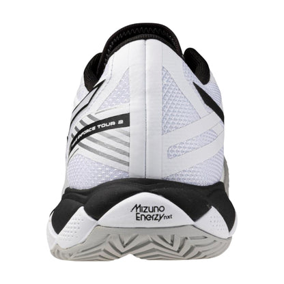 Mizuno Wave Enforce Tour 2 AC Tennis Shoes in White Color