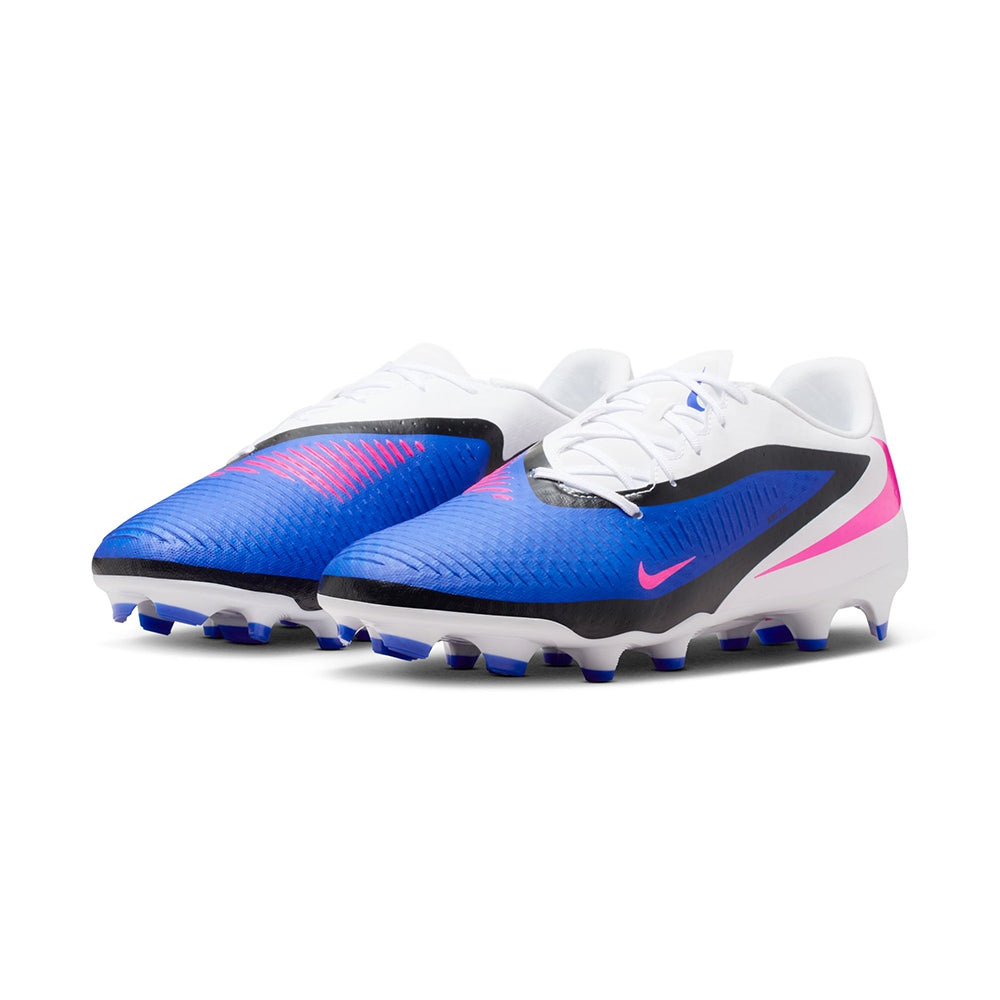 Nike Phantom 6 Low Academy MG Soccer Cleats in Blue Color