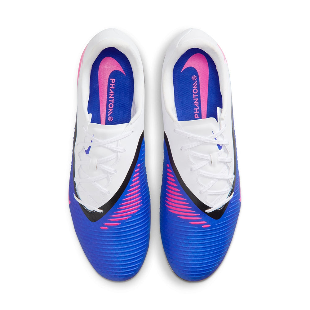 Nike Phantom 6 Low Academy MG Soccer Cleats in Blue Color
