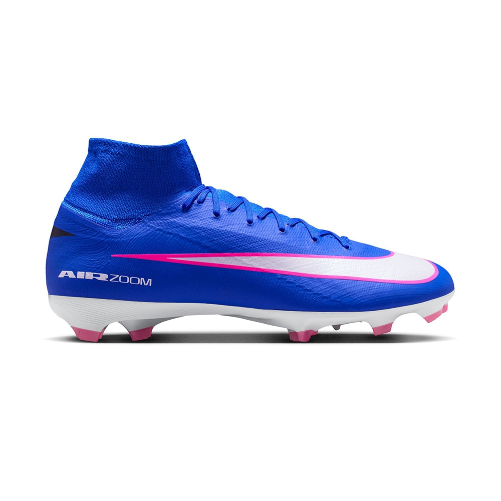 Nike Merc Superfly 10 Pro FG Soccer Cleats in Blue Color