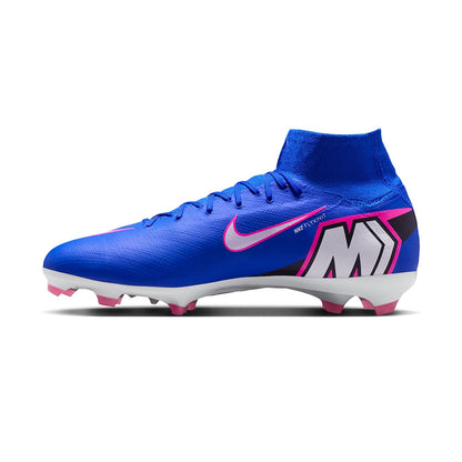 Nike Merc Superfly 10 Pro FG Soccer Cleats in Blue Color