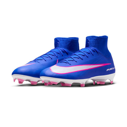 Nike Merc Superfly 10 Pro FG Soccer Cleats in Blue Color