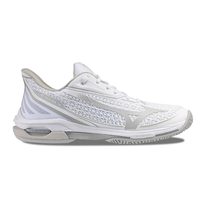 Mizuno Wave Exceed Tour AC Tennis Shoes in White Color
