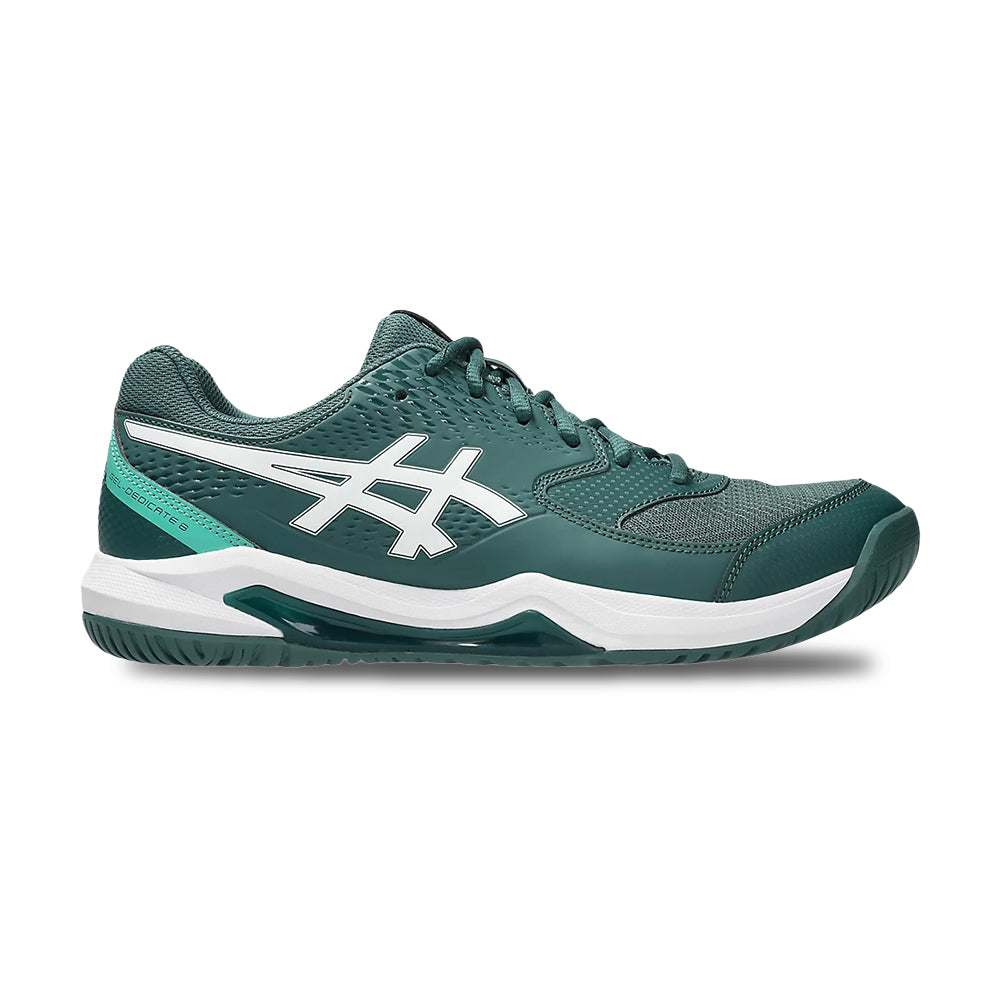 Asics GEL-Dedicate 8 Tennis Shoes in Green Color