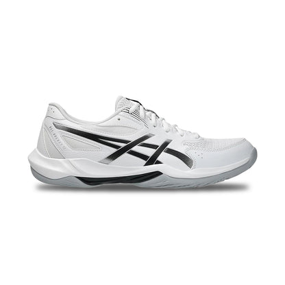 Asics GEL-Rocket 12 Squash Shoes in White Color