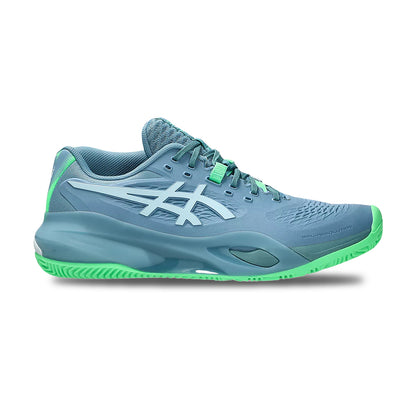 Asics GEL-Resolution X Padel Racquetball Shoes in Blue Color