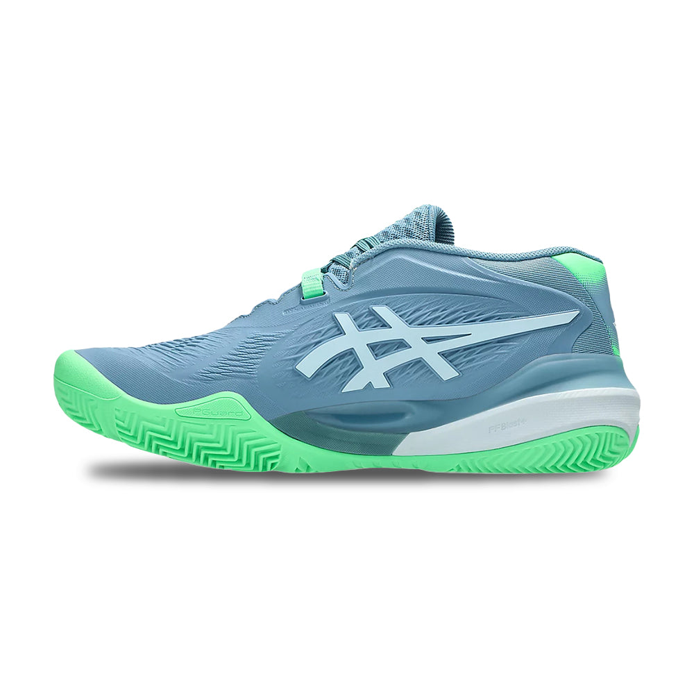Asics GEL-Resolution X Padel Racquetball Shoes in Blue Color