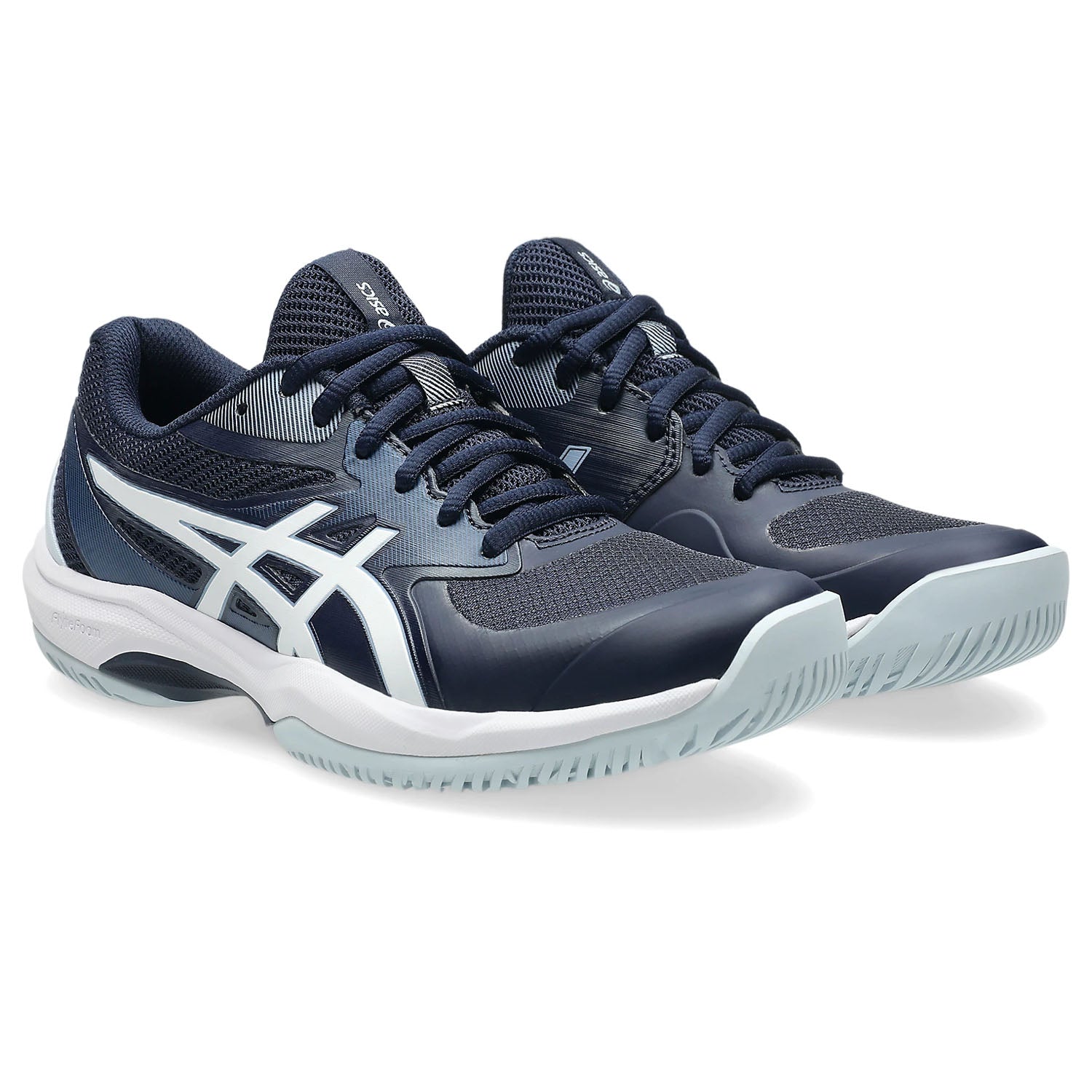 Asics Game FF Tennis Shoes in Blue Color