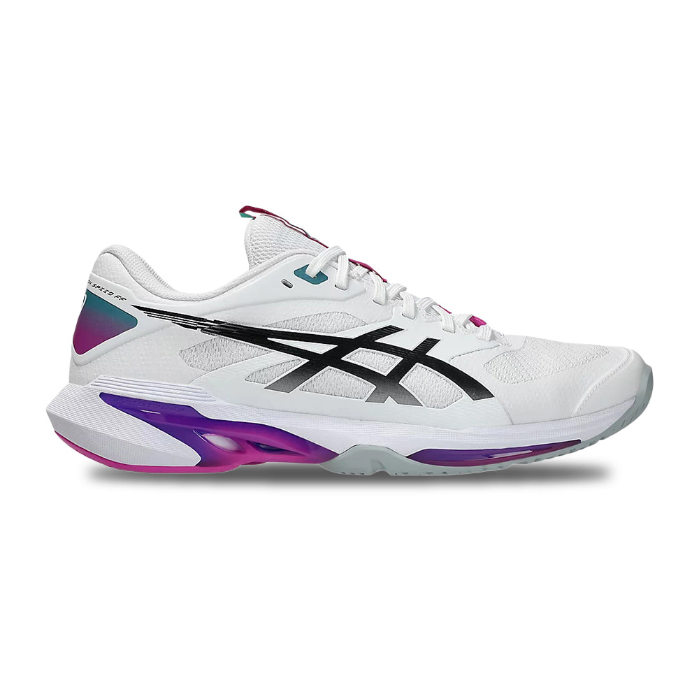 Asics Mens Solution Speed FF 4 Shoes | 101-WHITE/ – Paragon Sports