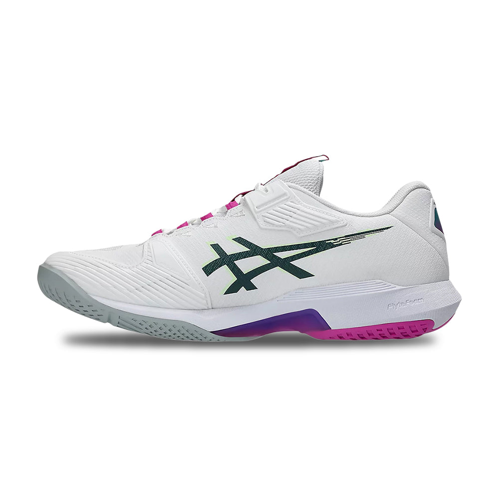 Asics Solution Speed FF 4 Tennis Shoes in White Color