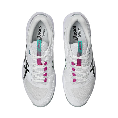 Asics Solution Speed FF 4 Tennis Shoes in White Color