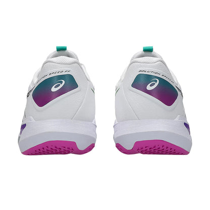 Asics Solution Speed FF 4 Tennis Shoes in White Color