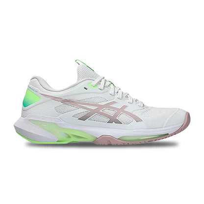 Asics Solution Speed FF 4 Squash Shoes in White Color