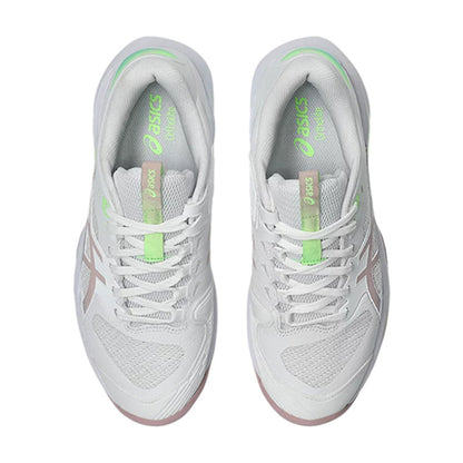 Asics Solution Speed FF 4 Squash Shoes in White Color