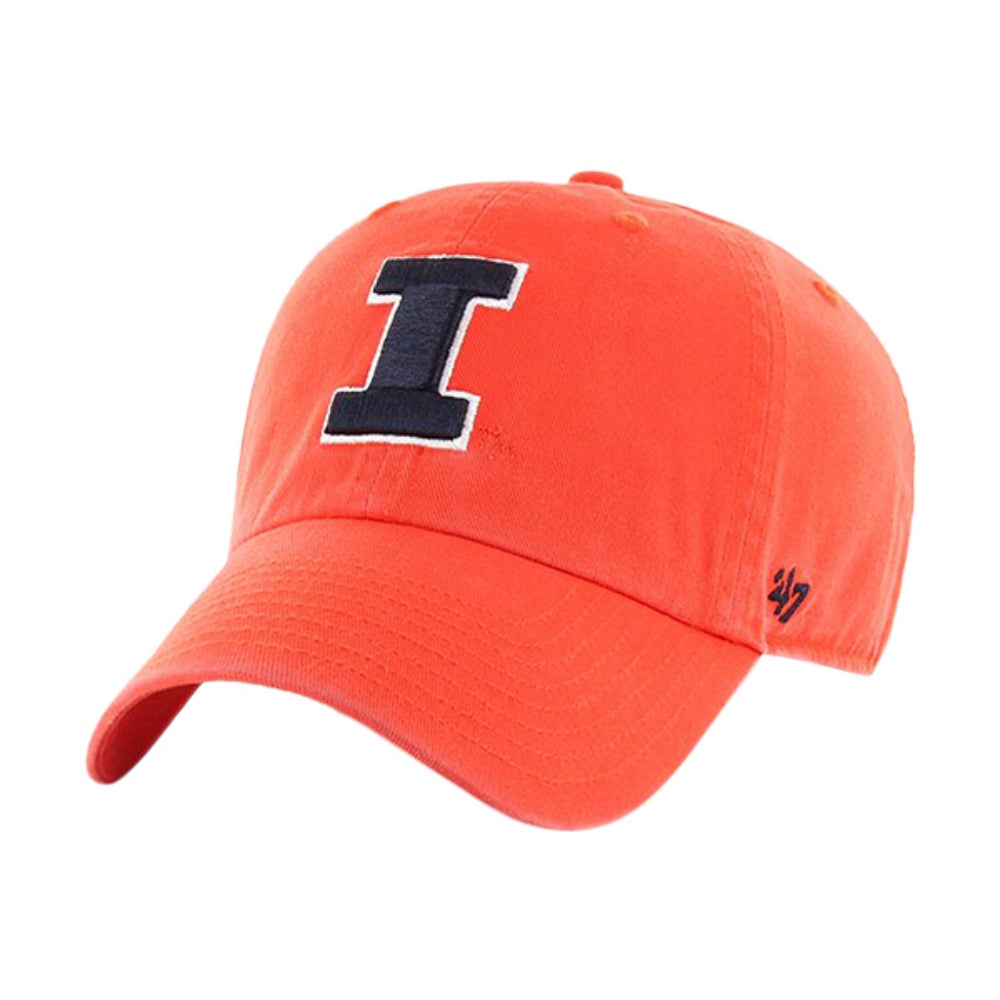 47 Brand Il Fighting Illini 47Cle Fan Apparel in Orange Color