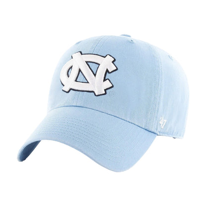 47 Brand Unc Tar Heels 47Clean Up Fan Apparel in Blue Color