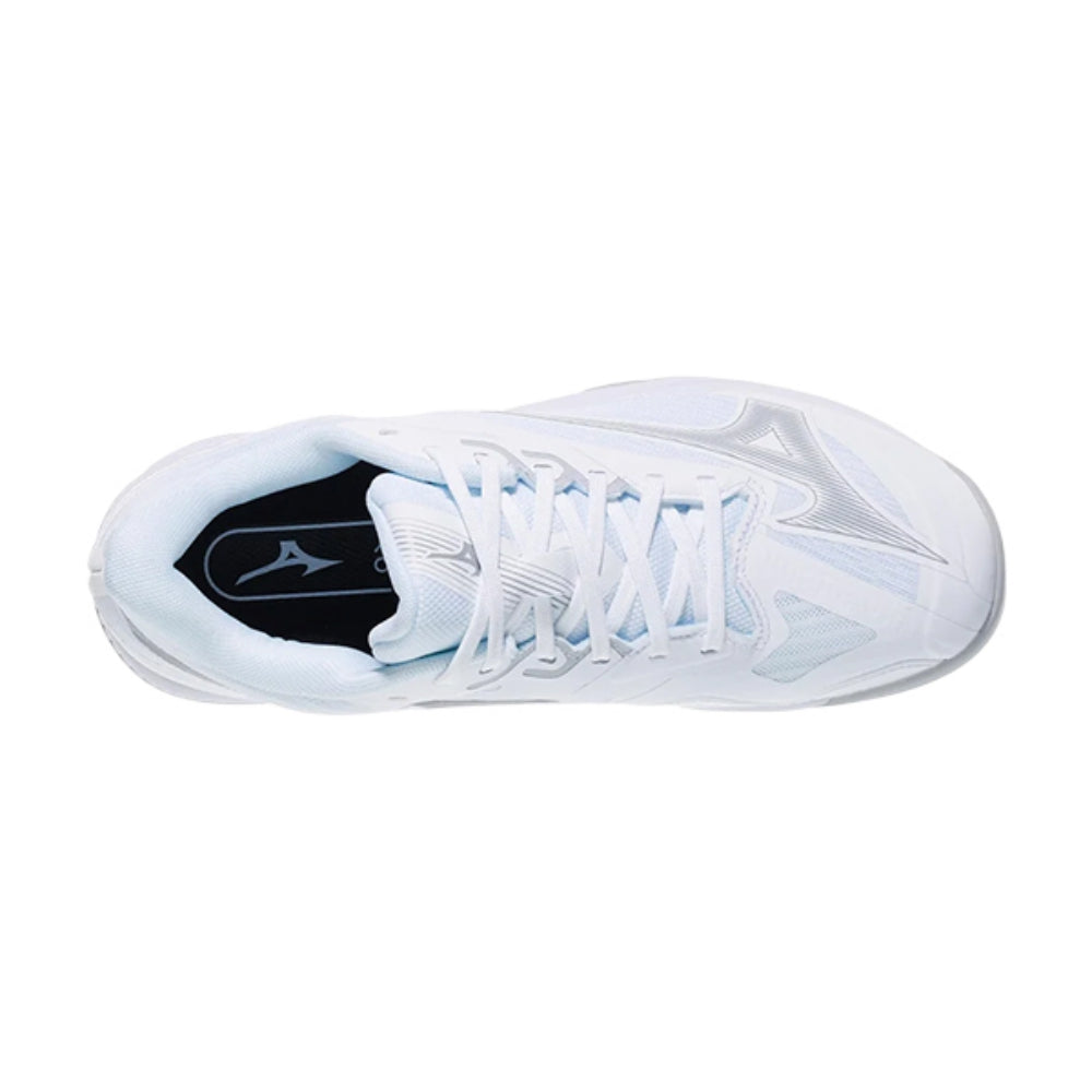 Mizuno Wave Exceed Court AC Tennis Shoes in White Color