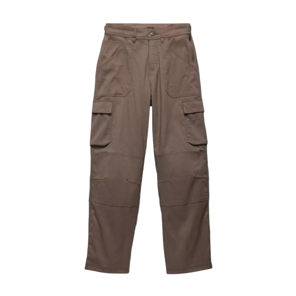 Prana W Stretch Zion Cargo Hw Pants in Khaki Color