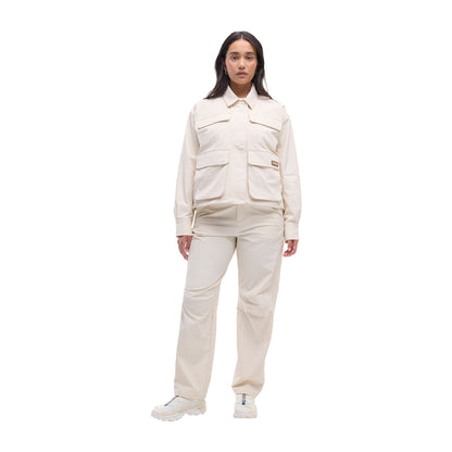 Halfdays Nan Field Jacket Midlayer in White Color
