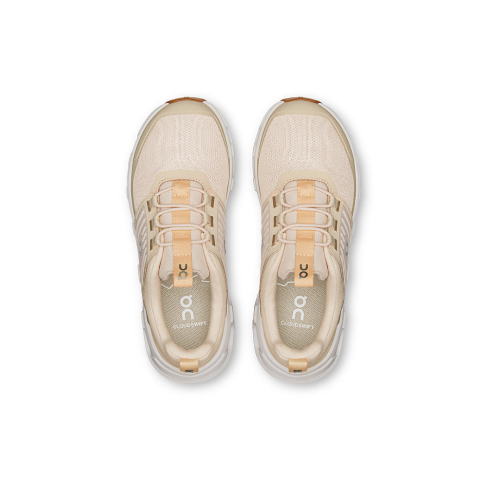 On Cloudswift Kids Sneakers in Brown Color